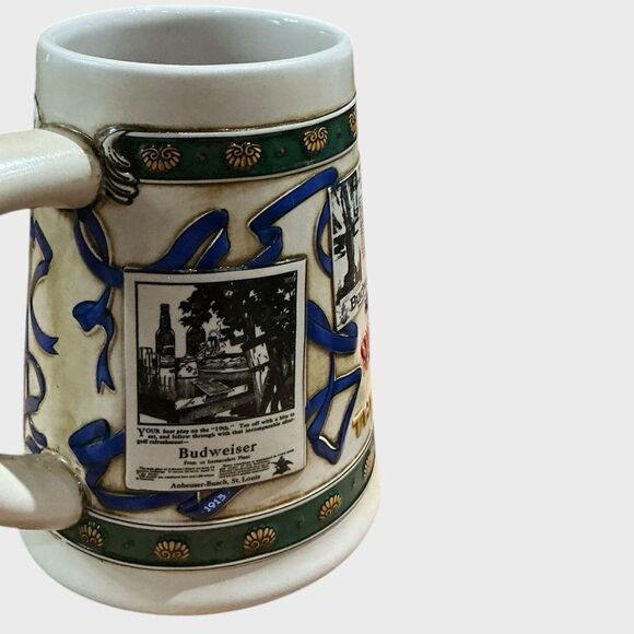Anheuser Busch Advertising Through the Years Collectible Stein Numbered Rare - Picture 4 of 9